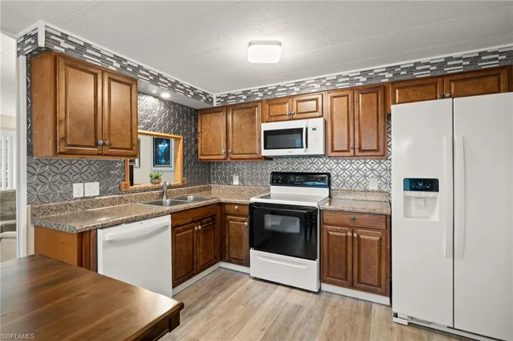 View of Kitchen from Main Living Area