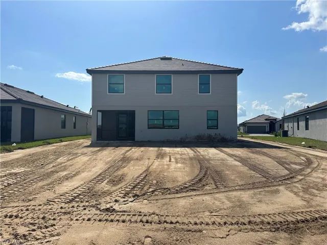 View of rear view of house