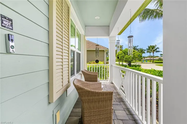 View of porch