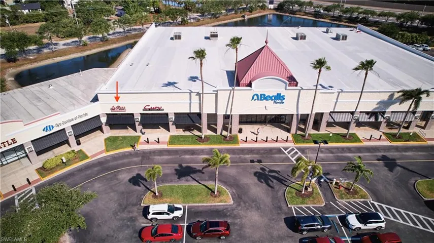 Bird's eye view of a large