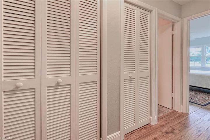 Double bedroom closets