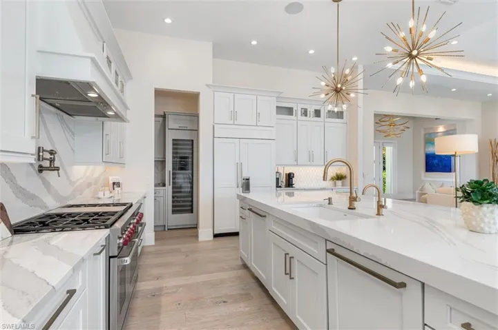 Kitchen featuring Wolf and Sub Zero appliances