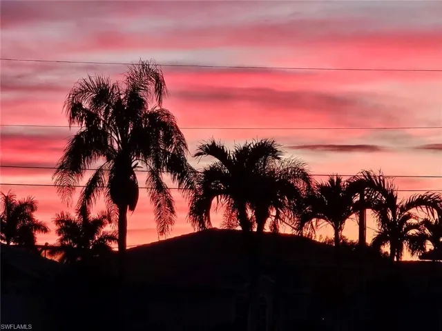 View of nature at dusk