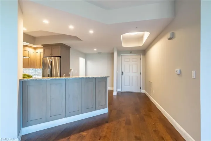 Great room with wall of windows