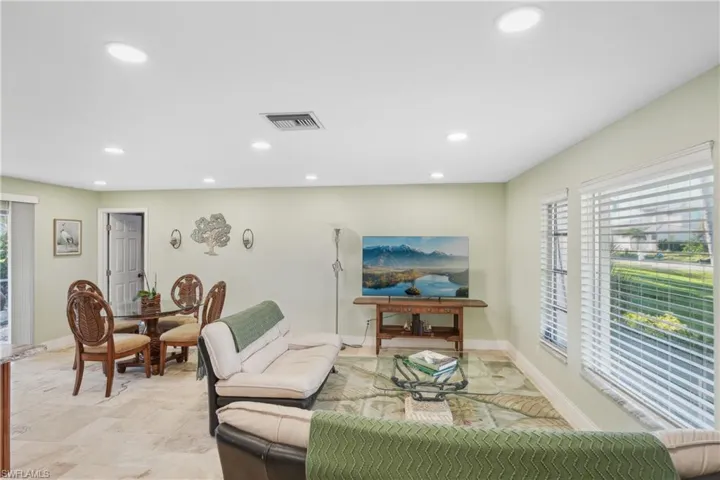 View of living room