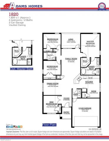 View of home floor plan