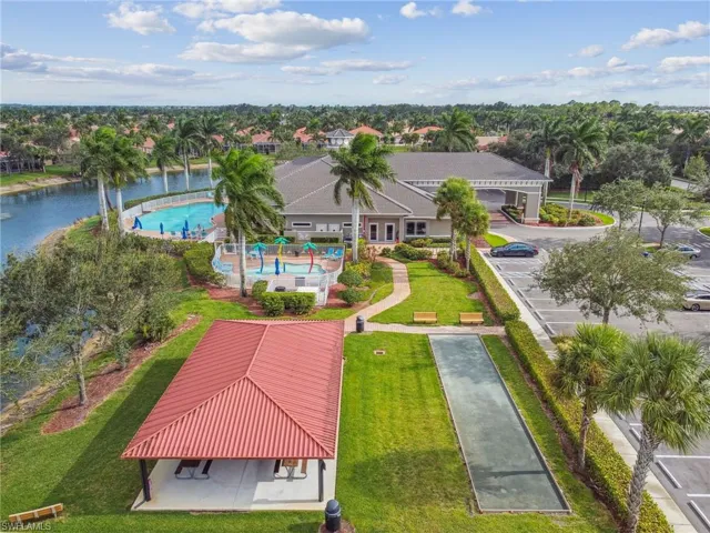 Recreational Area with Bocce Ball Court