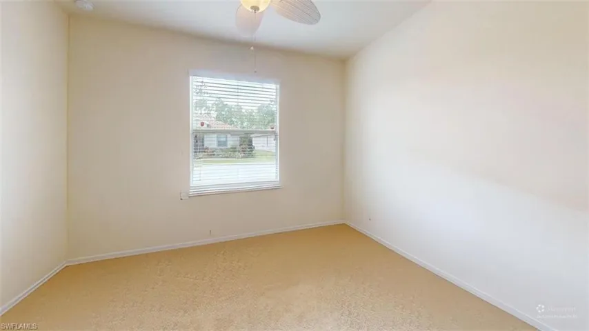 Office with furniture removed