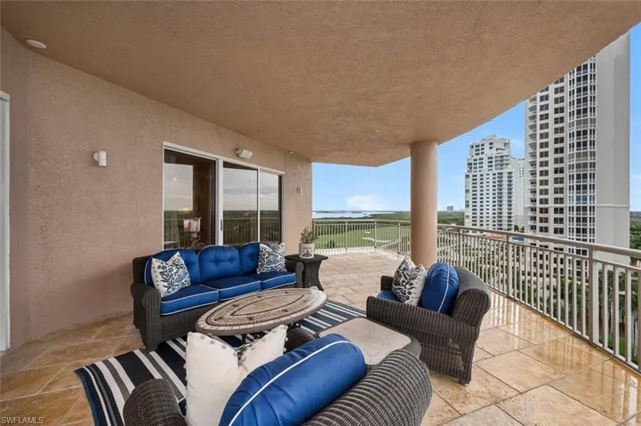 East Facing Balcony Overlooking Golf Course