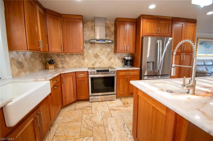 Cherry cabinets