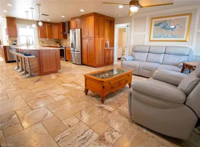 Open floor plan