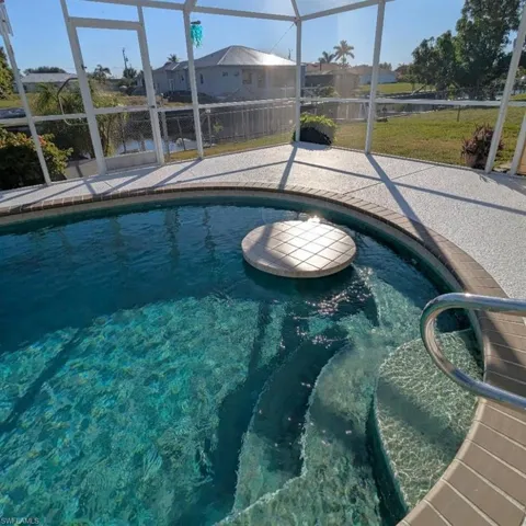 Pool with table