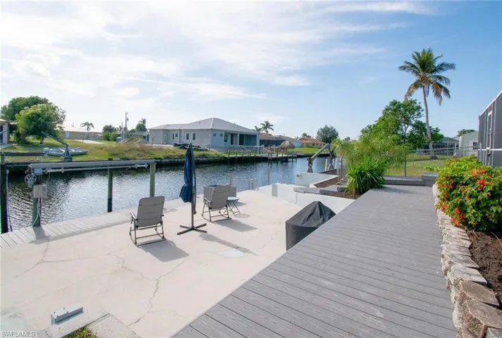 Dock and water view