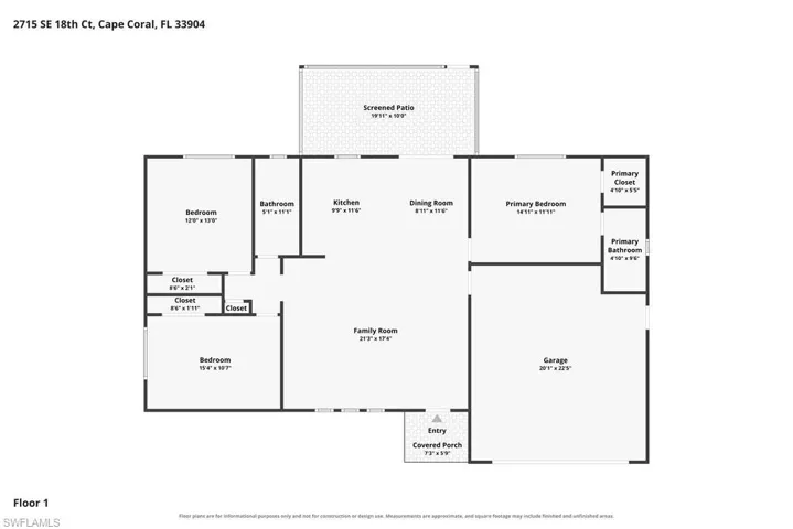 2715 Se 8th Ave, Cape Coral, Florida 33904