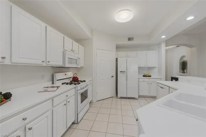 Spacious Kitchen with a Natural Gas Stove
