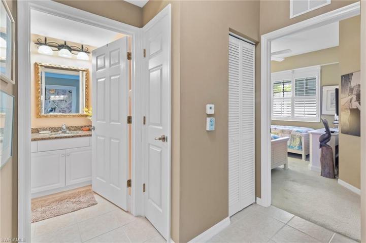Hallway leading to Guest Bedroom