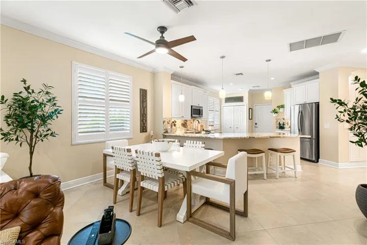 GREAT VIEW OF THE ENTERTAINMENT AREA THIS HOME PROVIDES! SIMPLY BEAUTIFUL.