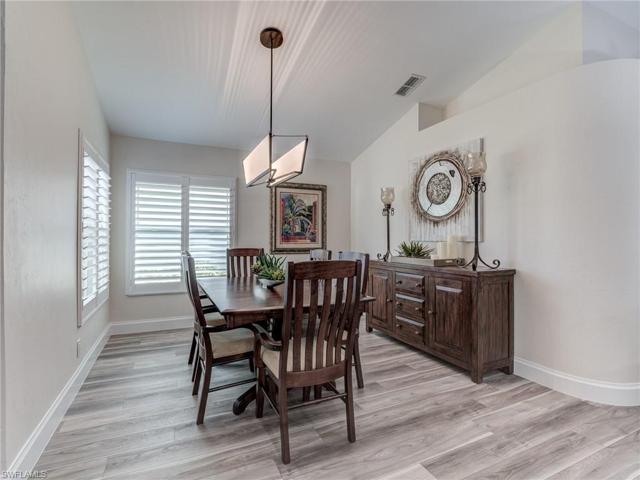 Formal dining area