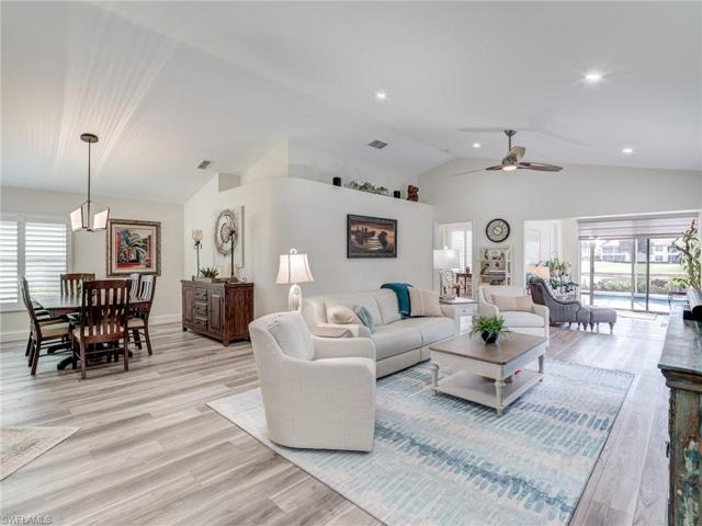Great room is open to dining area & kitchen