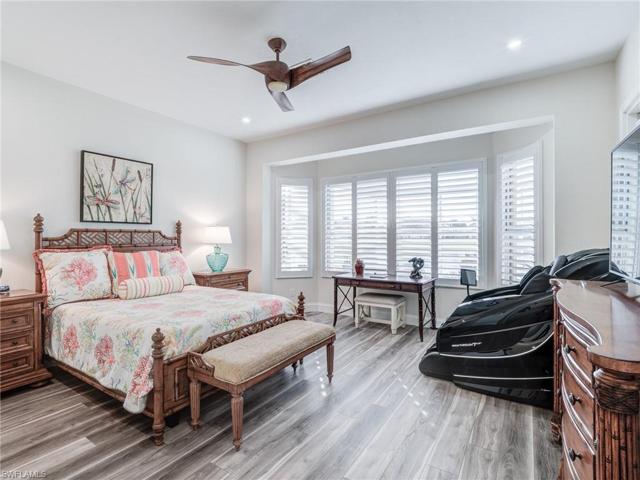 New fixtures and plantation shutters