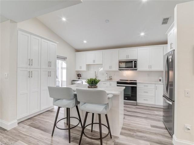 All new stainless steel appliances
