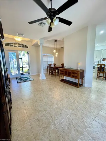 View of foyer