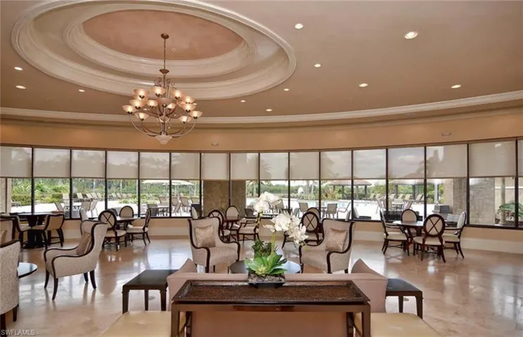 Clubhouse gathering room for parties and social events