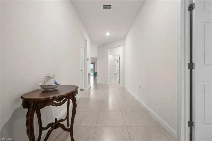 Front hallway and foyer