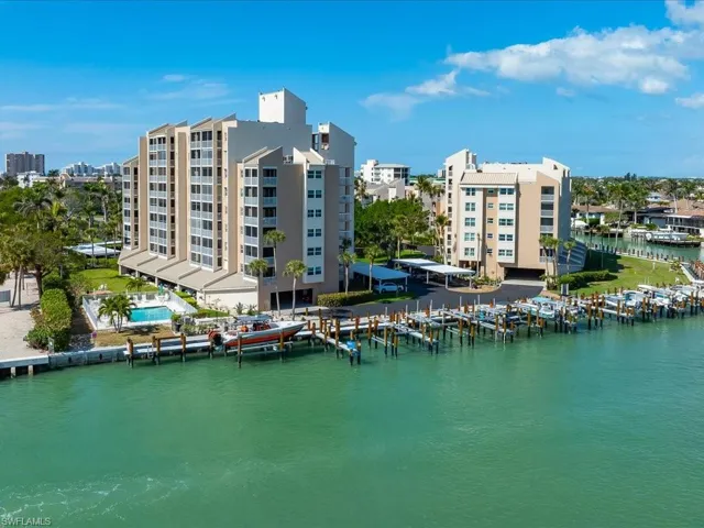 Water view with a marina