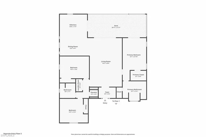 View of room layout