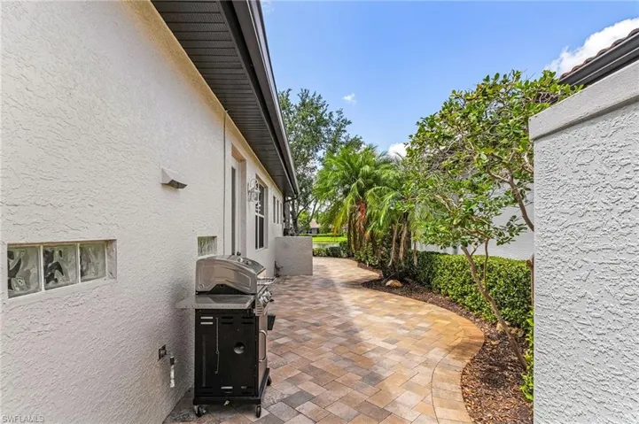 View of patio / terrace featuring a grill