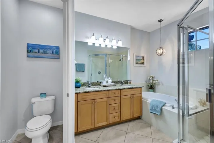 Private Toilet Area ... Near Large Walk-In Closet