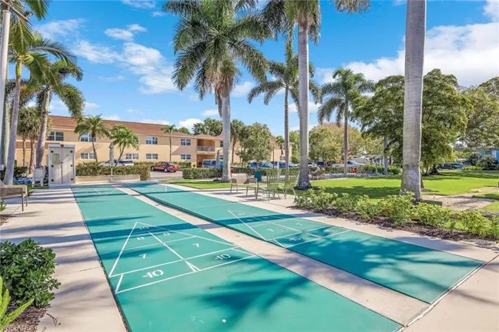 Shuffle Board and Bocce ball