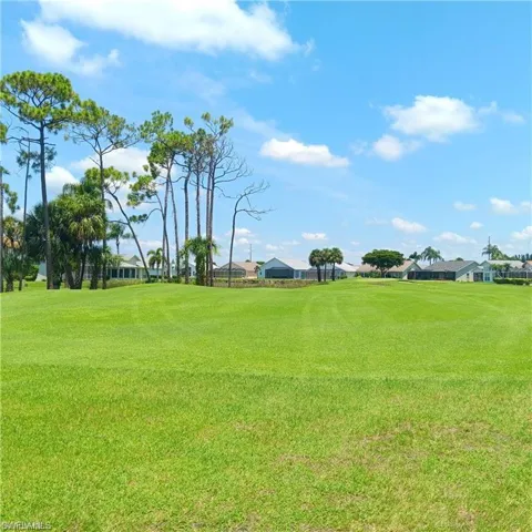 View of home's community golf course