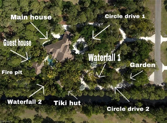 Map / location with property parcel outlined