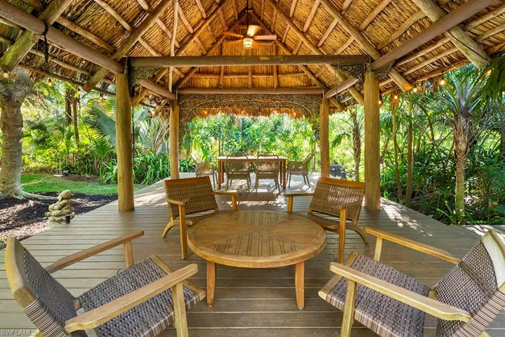 Deck featuring outdoor dining space