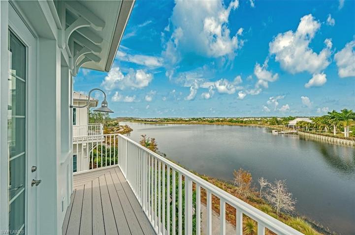 Balcony View of Cypress Waterway Looking South