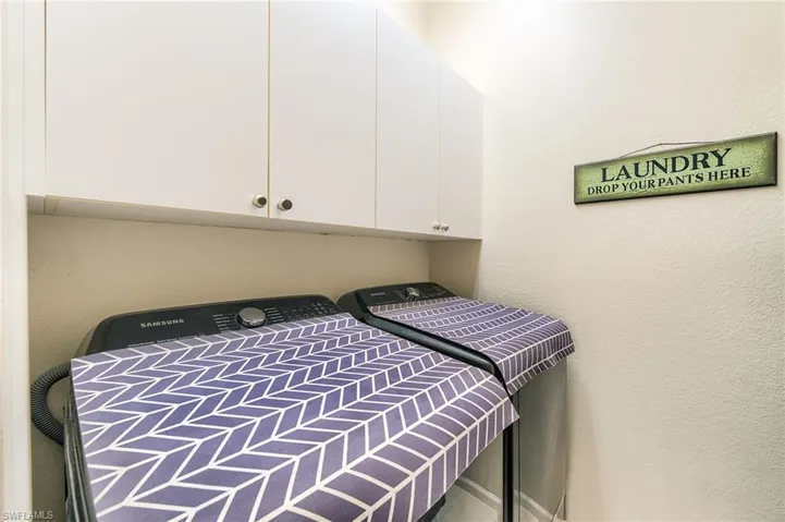 Laundry room by bedrooms 2 and 3