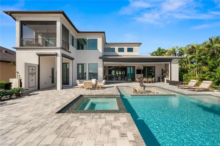 hot tub and pool