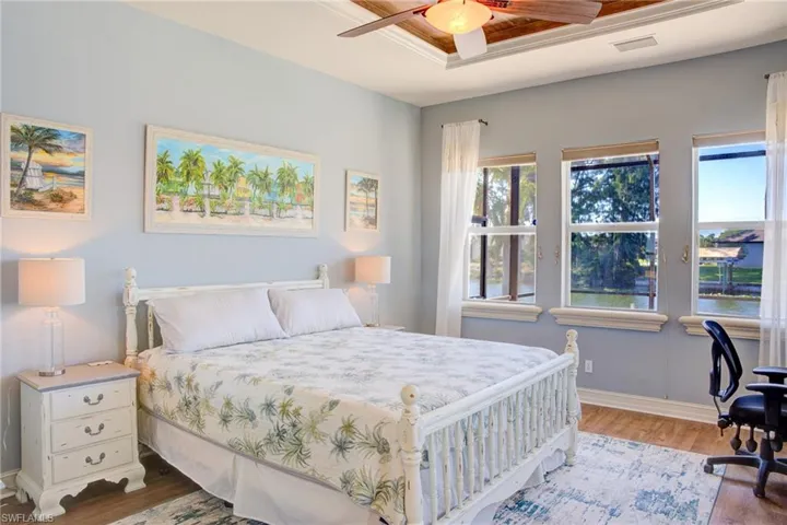 “Tranquil Retreat with Pool Access”Spacious and serene, with sliding doors to the lanai and room for a sitting area.