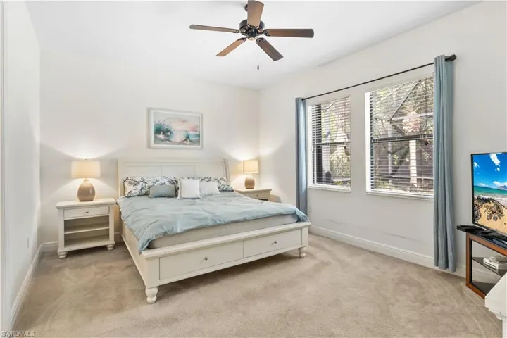 Primary suite designed to maximize comfort, privacy, and natural light.