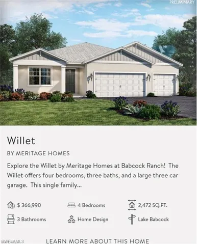 View of home floor plan