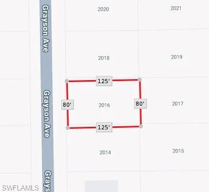 Map / location of property area