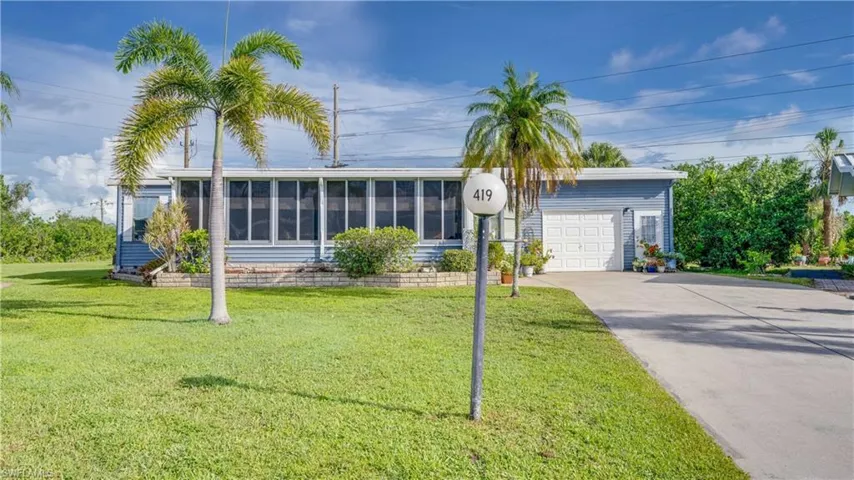 An Extend Driveway and a 432 SF Garage