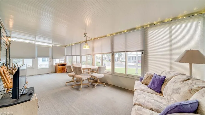 The Windowed Florida Room | Easily Converted into Two Additional Living Areas