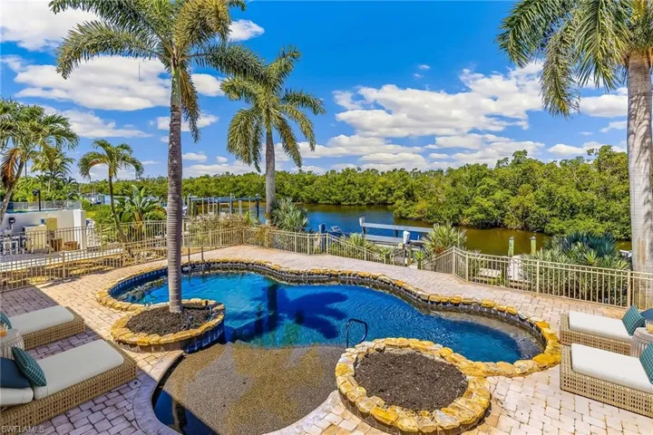Virtually Staged Pool Deck