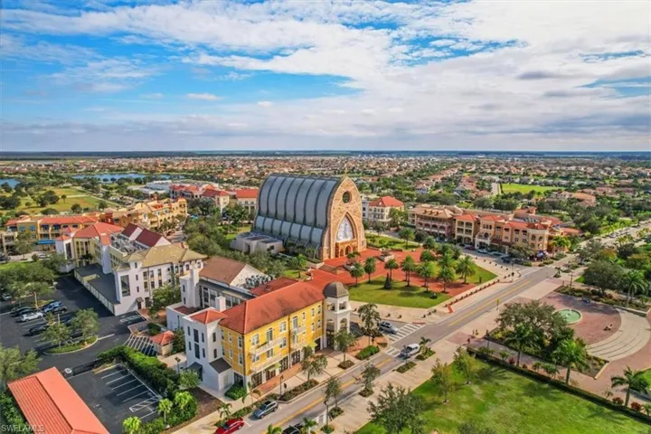 Ave Maria Church, Annunciation Circle, Faces West Across from Ave Maria University