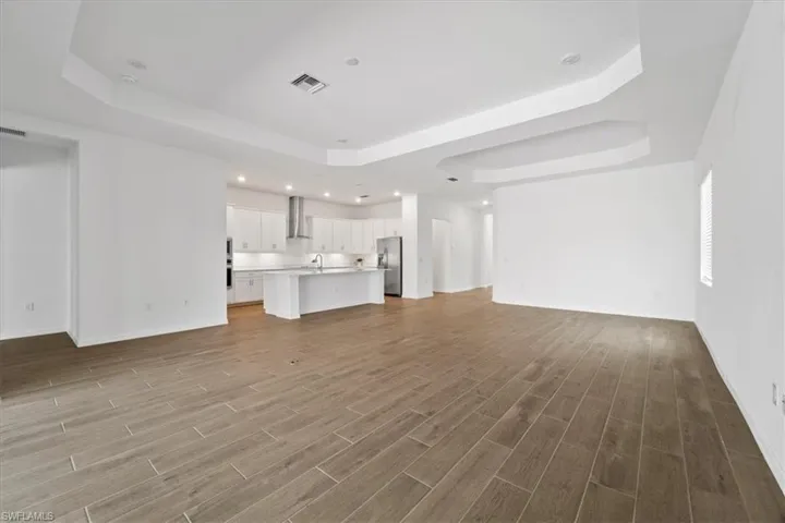Great Room and Dining Combined