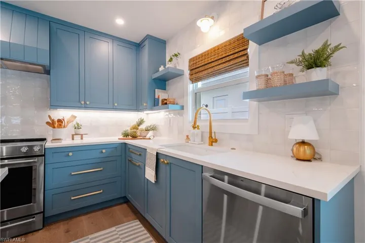 Stainless steel appliances