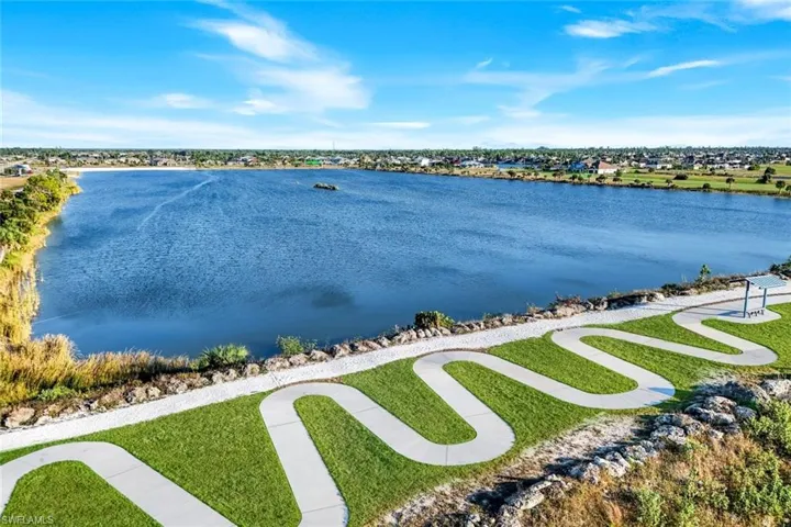 Water view of new Crystal lake Park
